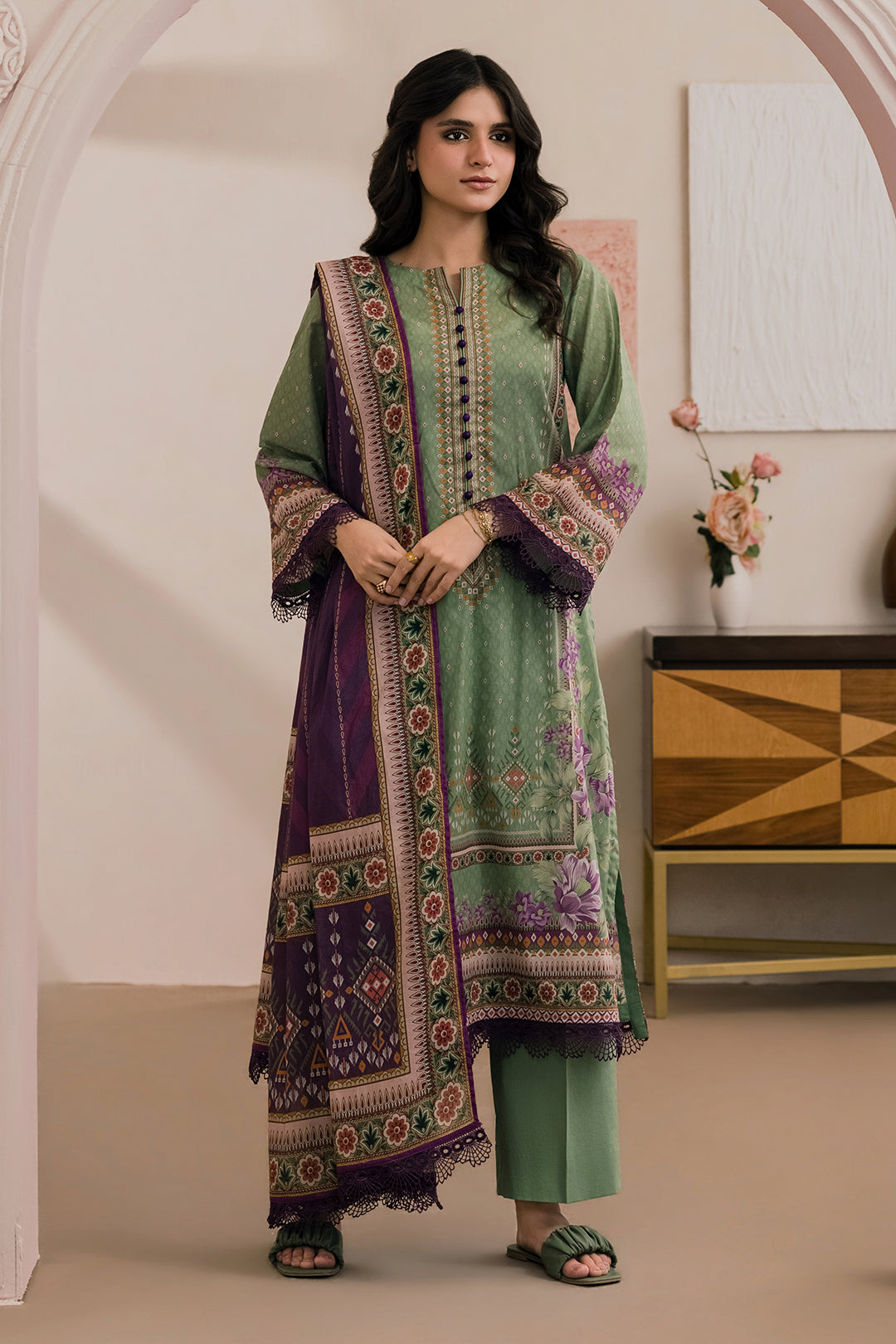 Shirt Shalwar Dupatta - 0883