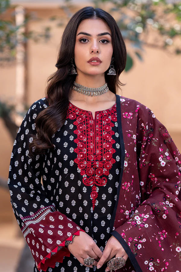 Embroidered Shirt Dupatta - 0505