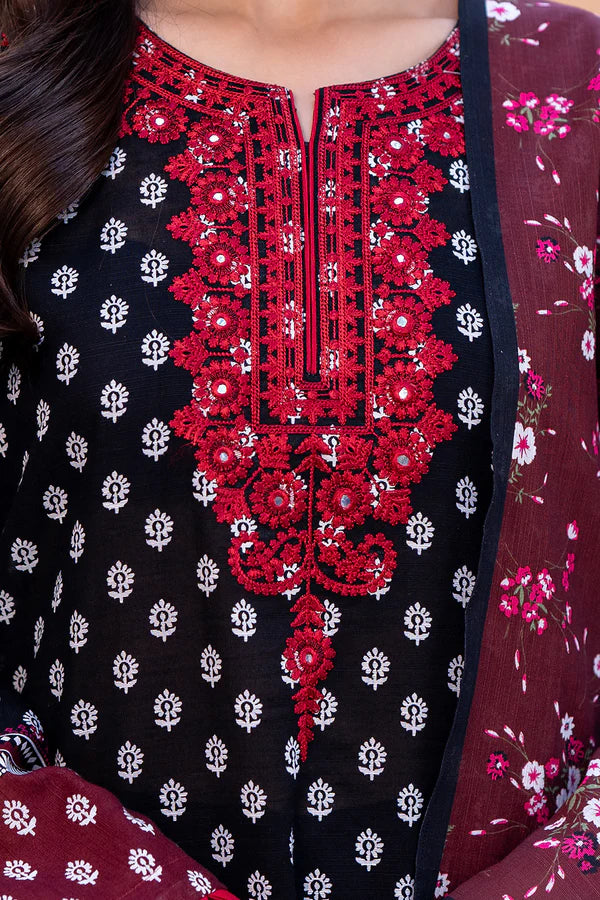 Embroidered Shirt Dupatta - 0505