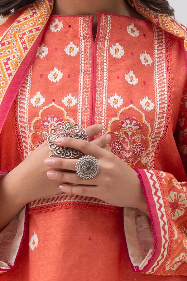 Embroidered Shirt Dupatta - 0560