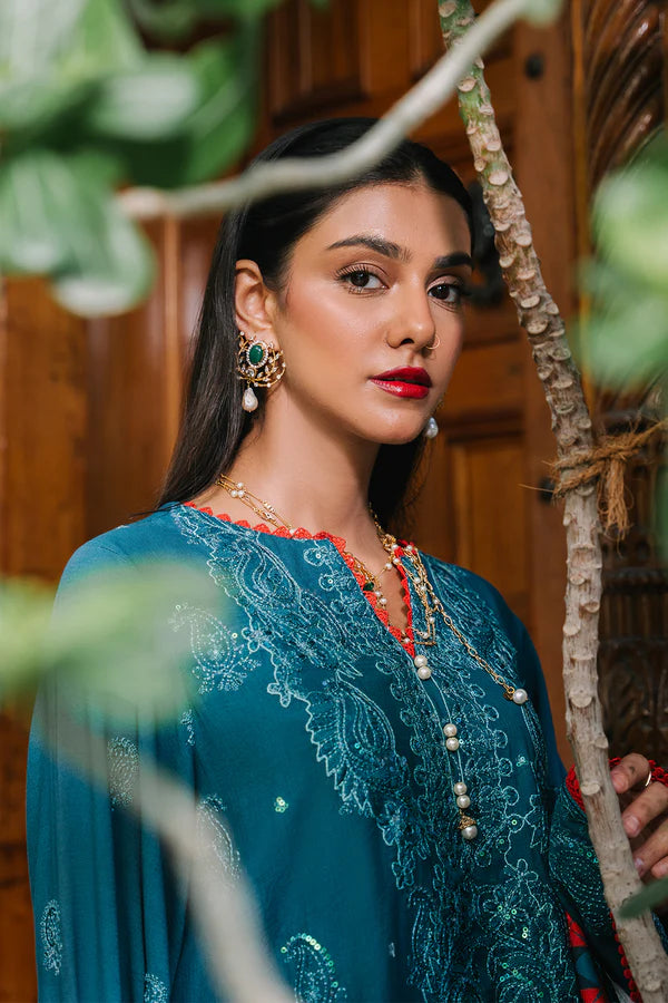 Embroidered Shirt Shalwar Dupatta - 0326