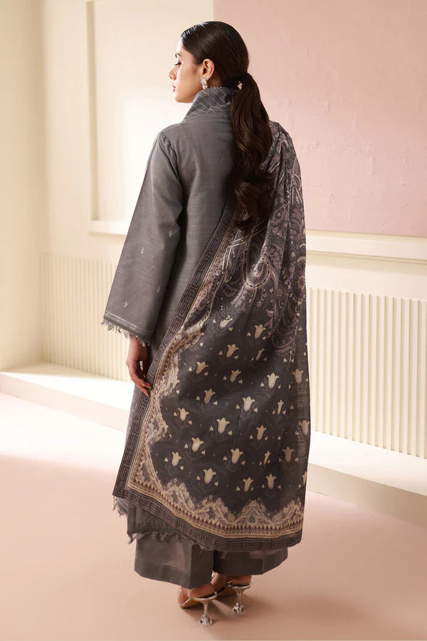 Embroidered Shirt Shalwar Dupatta - 0412