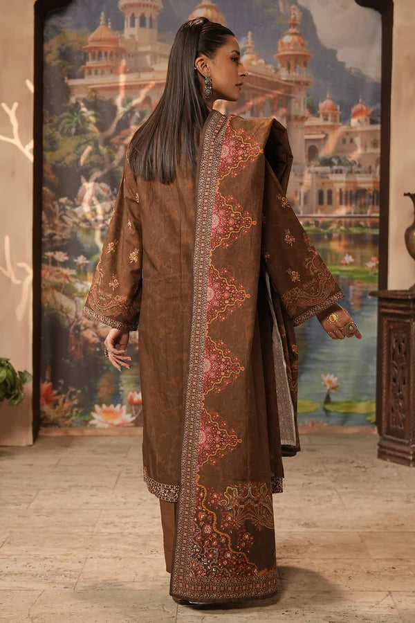 Embroidered Shirt Shalwar Dupatta - 0477