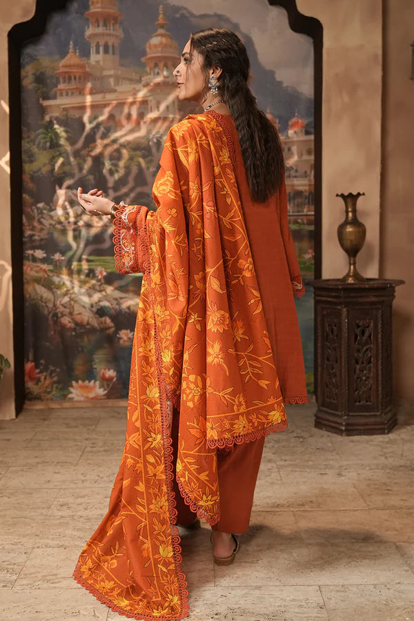 Embroidered Shirt Shalwar Dupatta - 0483