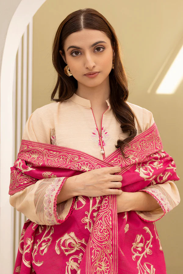 Embroidered Shirt Shalwar Dupatta - 0488