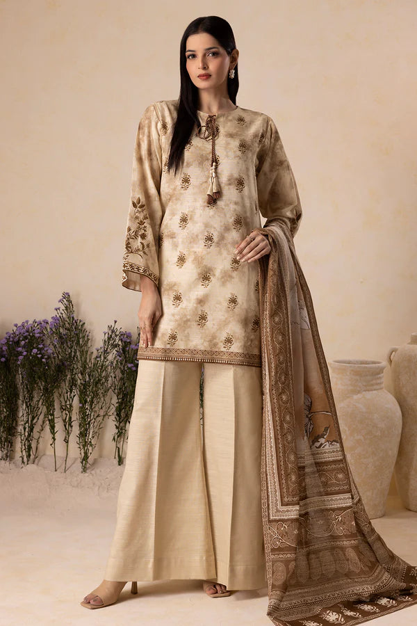 Embroidered Shirt Dupatta - 0128