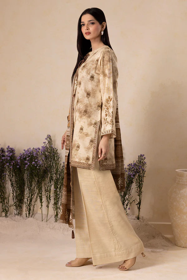 Embroidered Shirt Dupatta - 0128