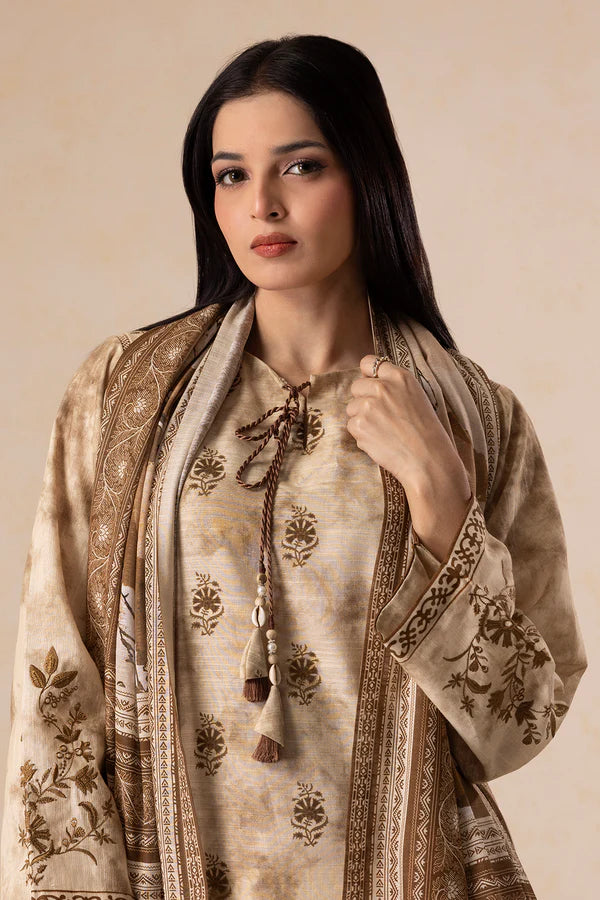 Embroidered Shirt Dupatta - 0128