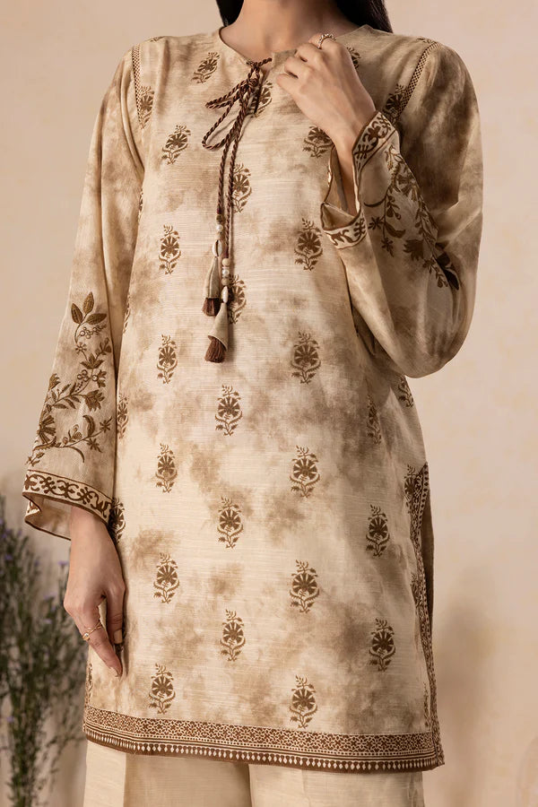 Embroidered Shirt Dupatta - 0128