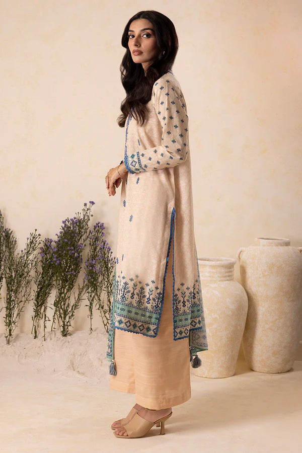 Embroidered Shirt Dupatta - 0129
