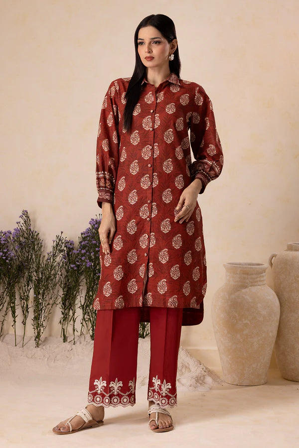 Embroidered Shirt Shalwar - 0131