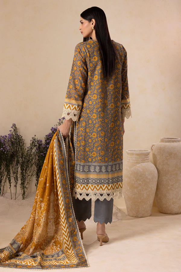 Embroidered Shirt Shalwar Dupatta - 0158