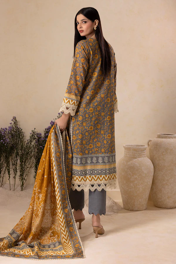 Embroidered Shirt Shalwar Dupatta - 0158