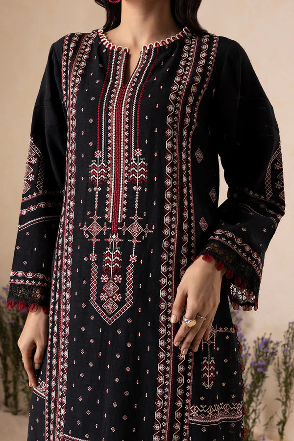 Embroidered Shirt Shalwar Dupatta - 0166