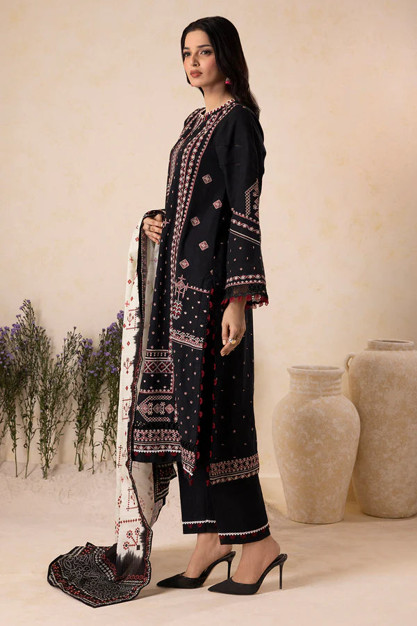 Embroidered Shirt Shalwar Dupatta - 0166