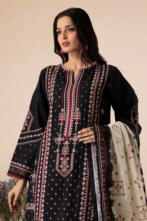 Embroidered Shirt Shalwar Dupatta - 0166