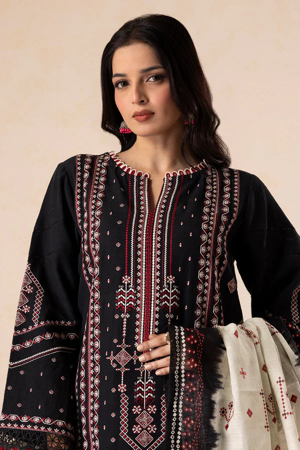 Embroidered Shirt Shalwar Dupatta - 0166