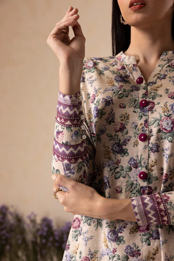 Printed Shirt Shalwar - 0122