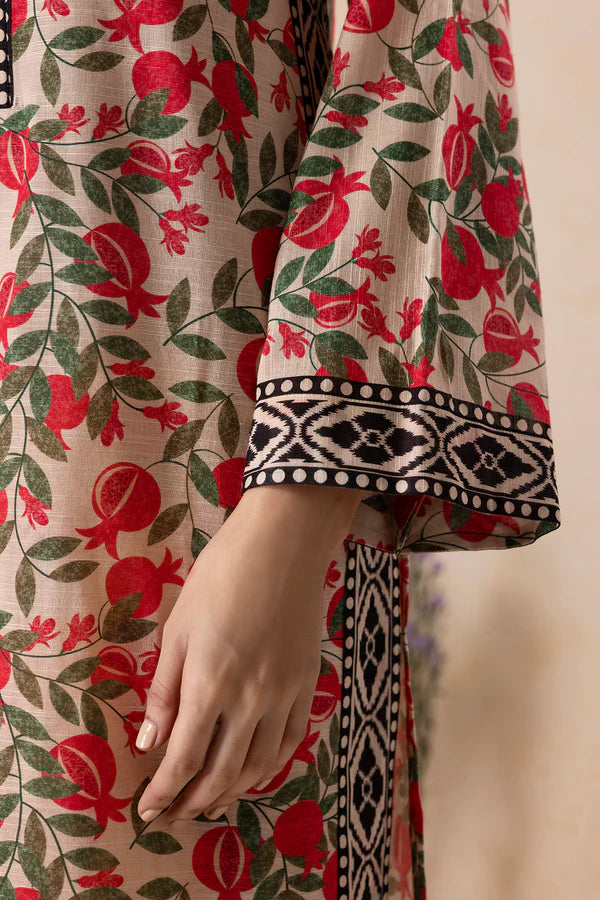 Printed Shirt Shalwar - 0123