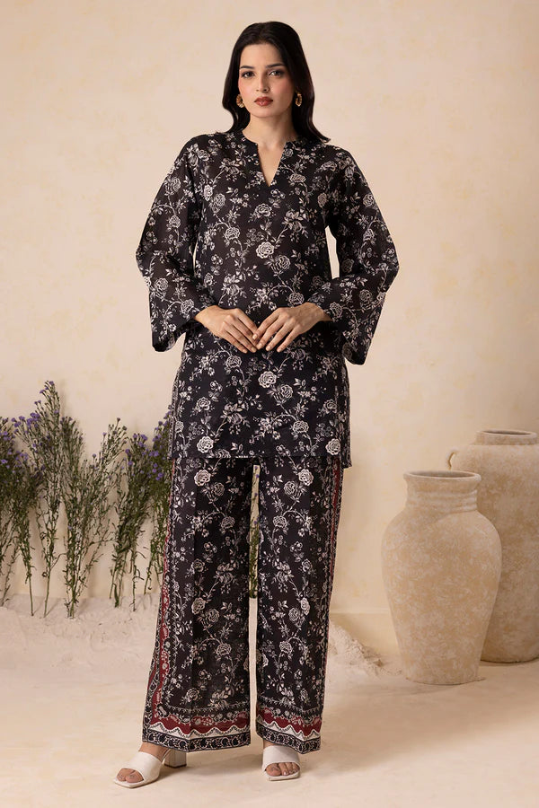 Printed Shirt Shalwar - 0125