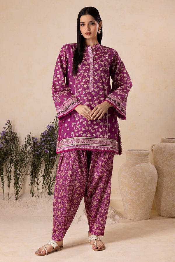 Printed Shirt Shalwar - 0126