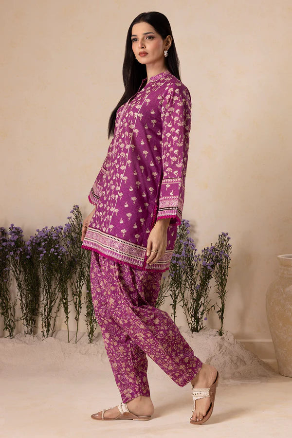 Printed Shirt Shalwar - 0126