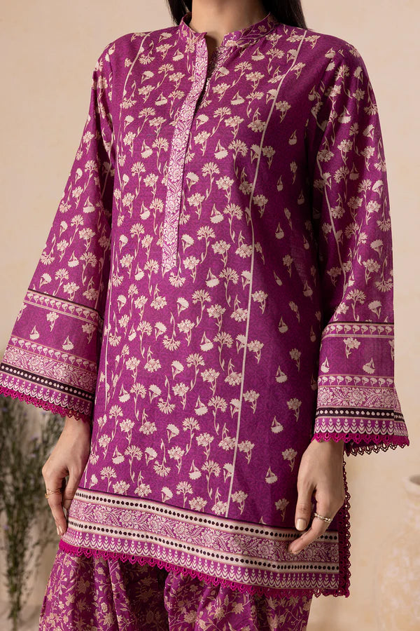 Printed Shirt Shalwar - 0126