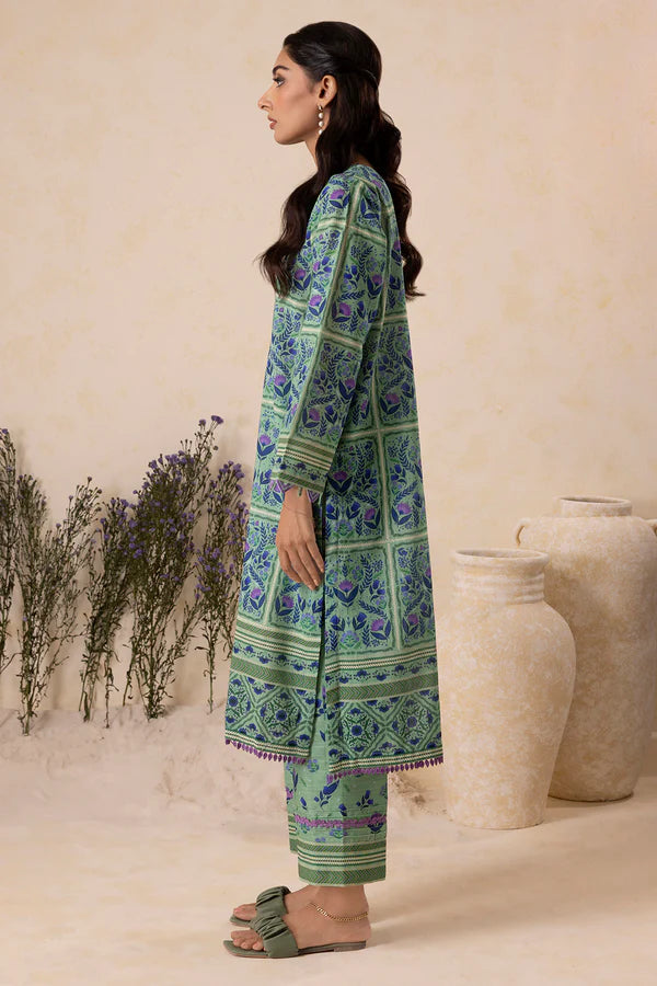 Printed Shirt Shalwar - 0127