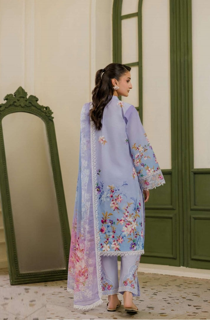 Digital Printed Lawn Embroidered Suit PR-575