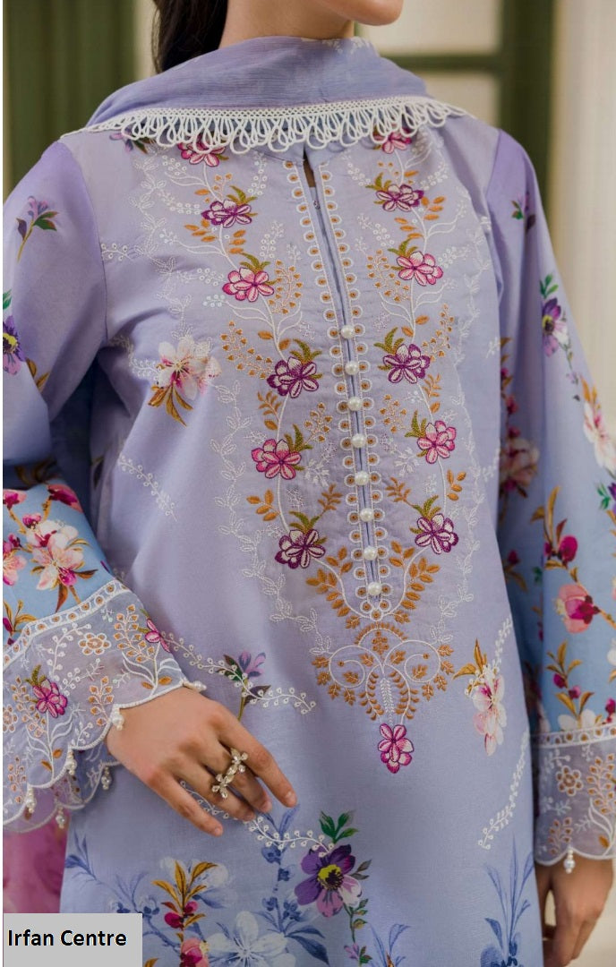 Digital Printed Lawn Embroidered Suit PR-575