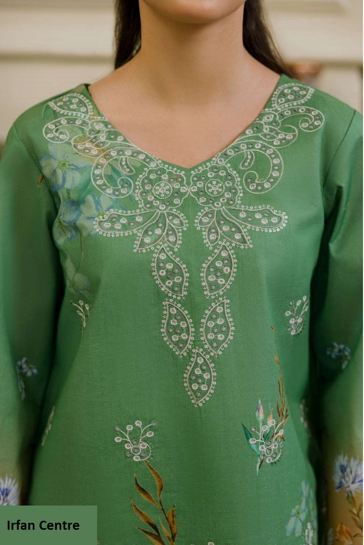 Digital Printed Lawn Embroidered Suit PR-577