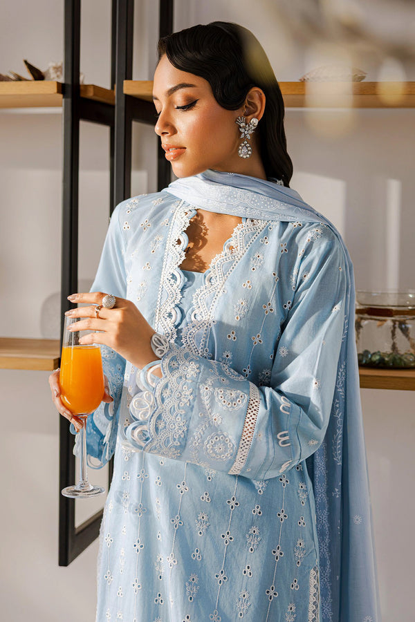 ZELLBURY UNSTITCHED CHIKANKARI