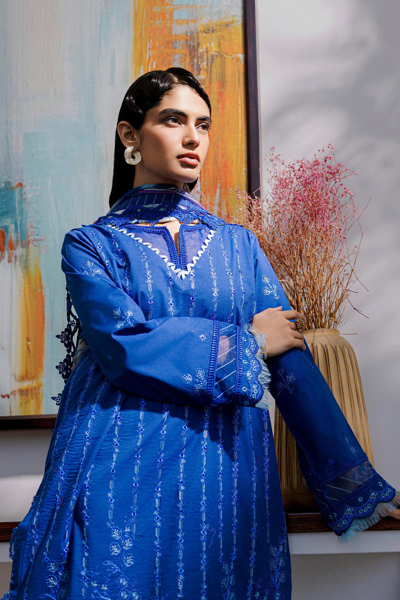 ZELLBURY UNSTITCHED CHIKANKARI