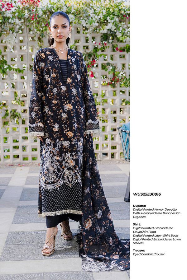 ZELLBURY UNSTITCHED CHIKANKARI