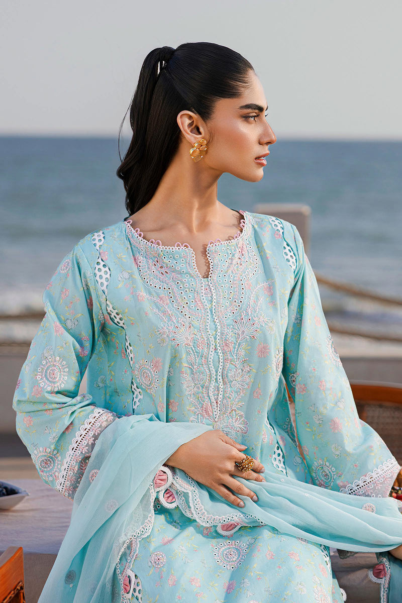 ZELLBURY UNSTITCHED CHIKANKARI