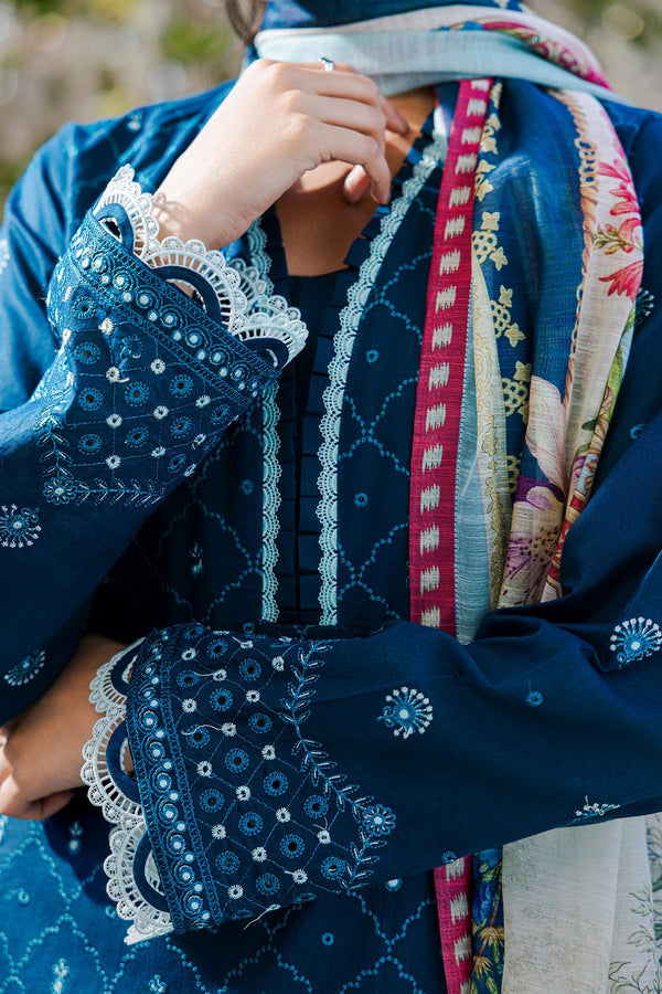 ZELLBURY UNSTITCHED CHIKANKARI
