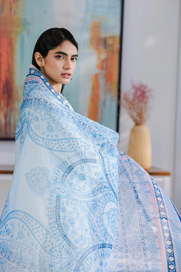 ZELLBURY UNSTITCHED CHIKANKARI