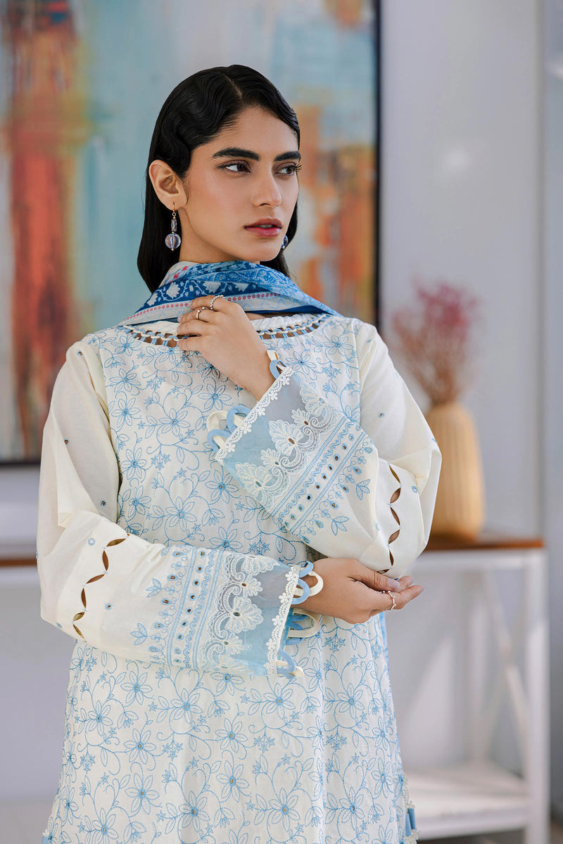 ZELLBURY UNSTITCHED CHIKANKARI