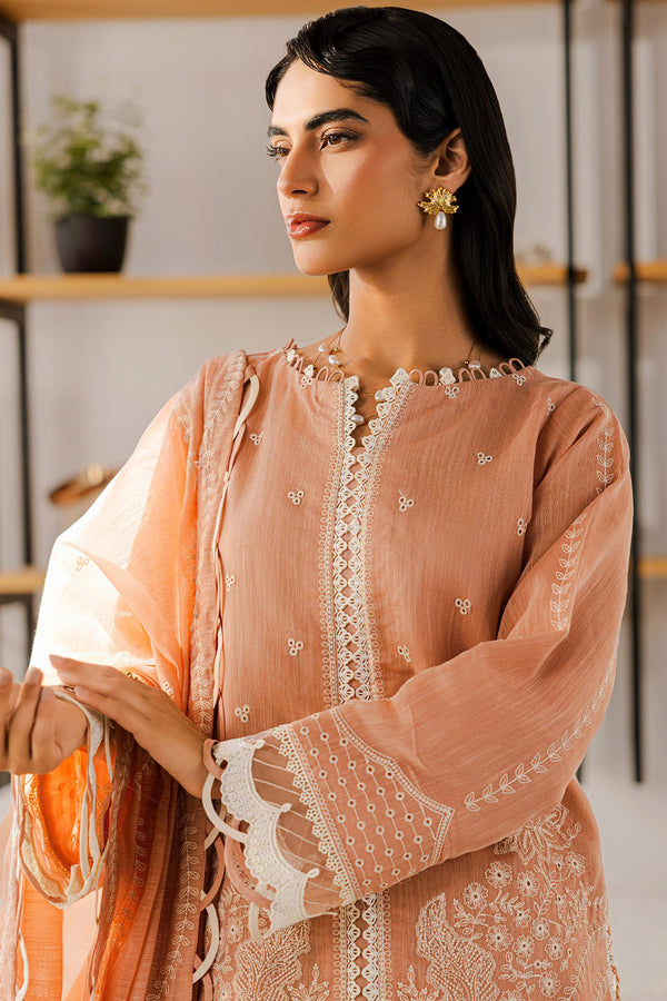 ZELLBURY UNSTITCHED CHIKANKARI