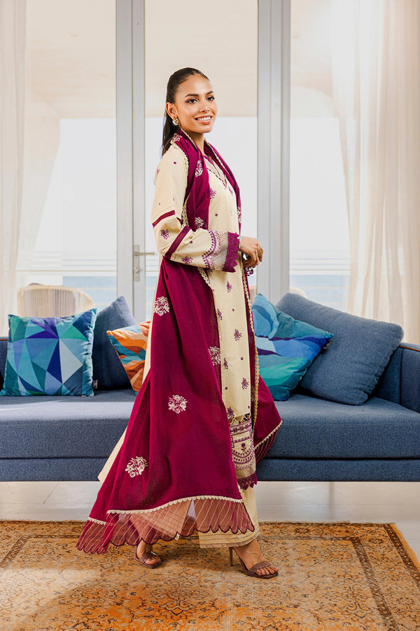 ZELLBURY UNSTITCHED CHIKANKARI