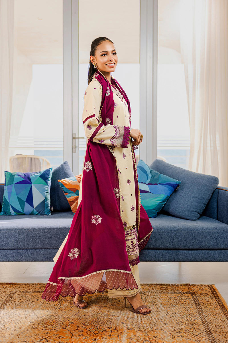ZELLBURY UNSTITCHED CHIKANKARI