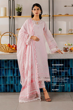 ZELLBURY UNSTITCHED CHIKANKARI