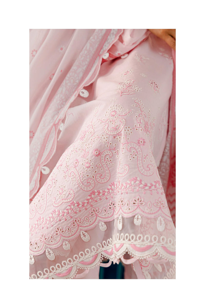 ZELLBURY UNSTITCHED CHIKANKARI