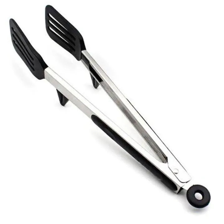 Non Stick Chimta Tong Silicon or Stainless Steel Best Quality 1 piece