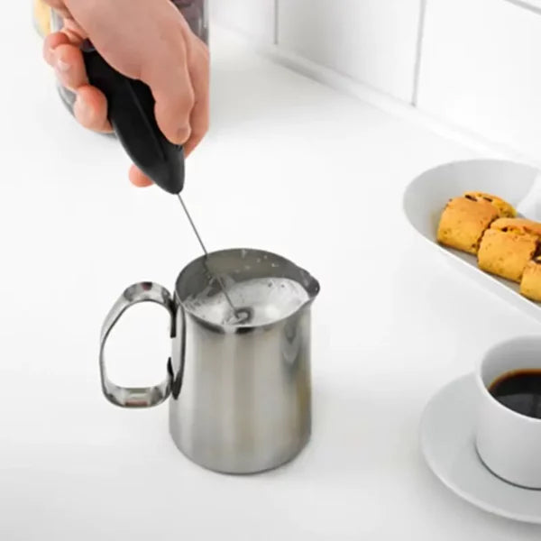 Handheld Egg Beater, Battery Operated Milk Frother...