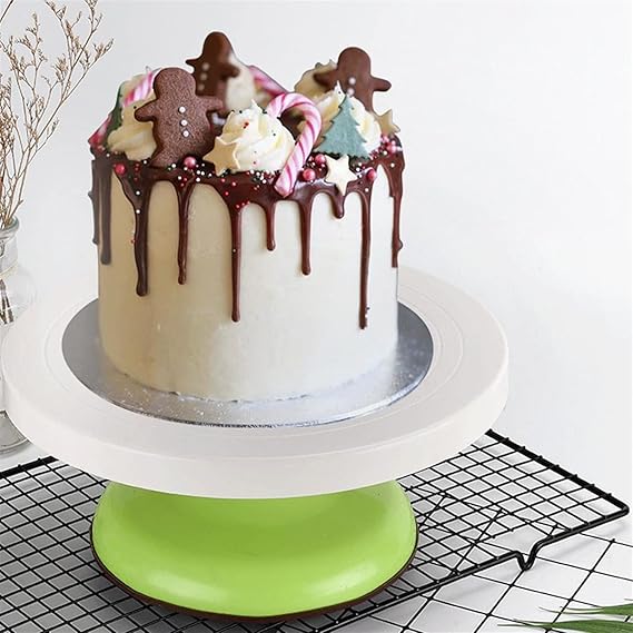 Cake Rotatable Stand for Home (27.5cm x 10cm) 4 Colors