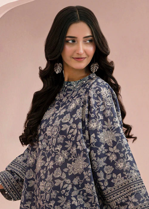 Zellbury Printed Lawn 2 Piece Unstitched Suit WUS25X20556