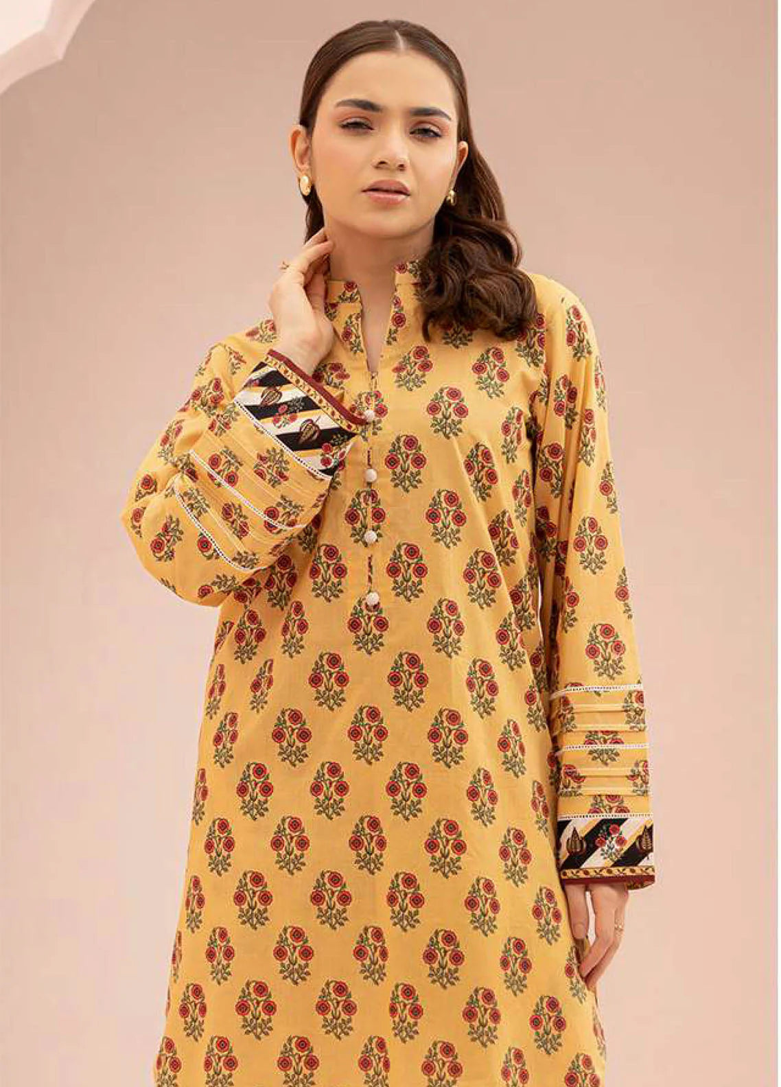 Zellbury Printed Lawn 2 Piece Unstitched Suit WUS25X20558