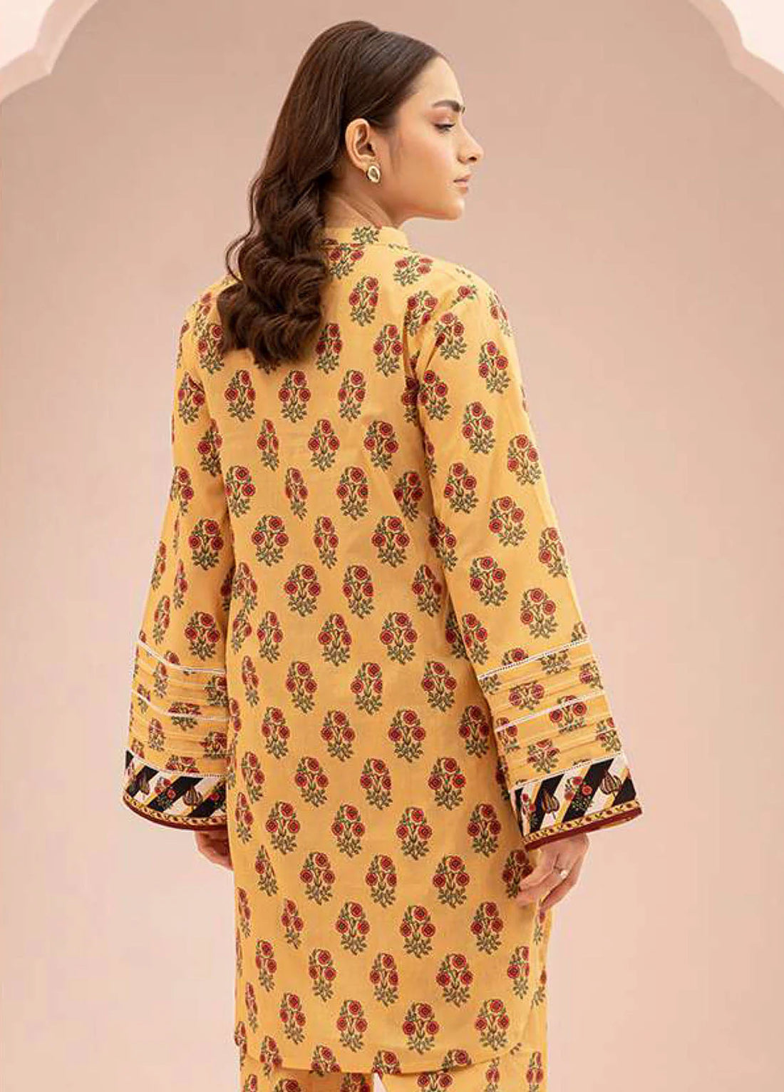 Zellbury Printed Lawn 2 Piece Unstitched Suit WUS25X20557